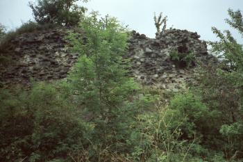 Zřícenina hradu Veliš (© Vlastislav Mareček, 07/1989)