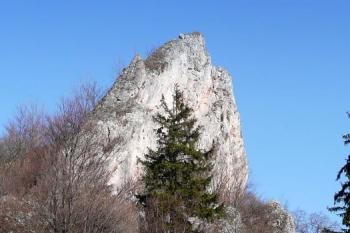 západní zakončení Lednického bradla ( © Jan P. Štěpánek 02/2008)