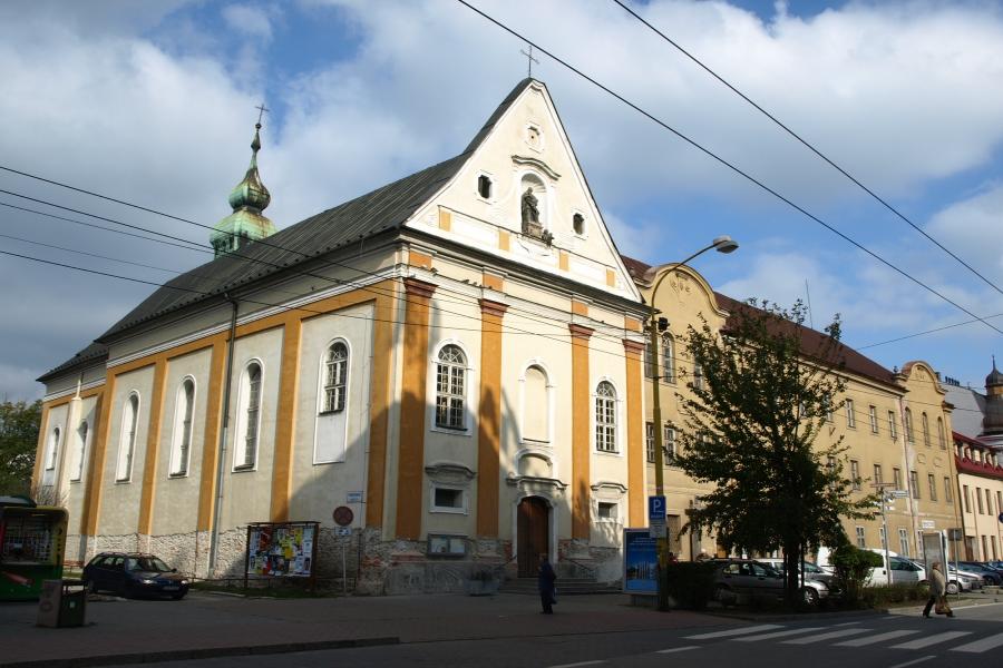 klášter františkánů s kostelem sv. Barbory