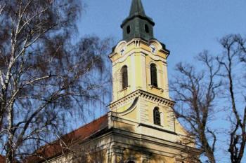 Kostel sv. Cyrila a Metoděje v Ratíškovicích ( © Pavel Vítek 02/2008)