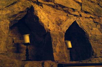 odkládací niky gotického sklepa ( © Milan Caha 09/2009)