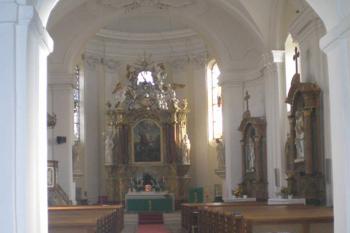 Barokní interiér kostela (© Milan Náplava, 9/2008)
