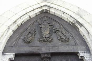 dřevěný tympanon ( © Milan Caha 01/2008)