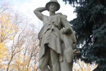 Zřejmě jediný antický pastevec s knírem ( © Ivan Grisa 10/2011)