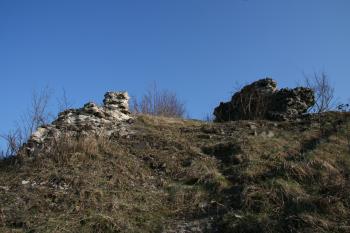 Zbytky zdí (© Petr Nožička 03/2011)