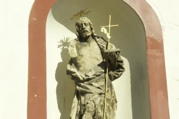 socha sv. Jana Křtitele z r. 1680 ( © Milan Caha 09/2007)