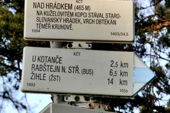 Rozcestník ( © Luděk Pitter 01/2008)