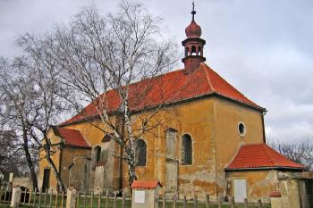 Kostel sv. Bartoloměje v Dřevčicích ( © Pavel Vítek 11/2007)