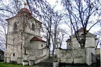 Zvonice v Třeboradicích ( © Pavel Vítek 11/2007)
