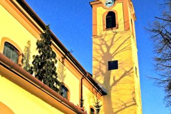 Kostel sv. Jakuba Staršího v Moravské Nové Vsi ( © Pavel Vítek 02/2008)