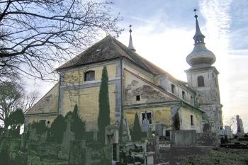 Kostel Nejsvětější Trojice ve Zbyslavi ( © Pavel Vítek 02/2008)