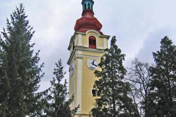 Kostel sv. Václava v Hulíně ( © Pavel Vítek 02/2008)