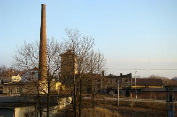 Celkový pohled na Radvanickou rafinerii lihu od bývalého pivovaru ( © Miroslav BITTER 02/2008)