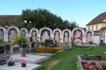 Albrechtice nad Vltavou - hřbitov (© Václav Čermák, 08/2006)