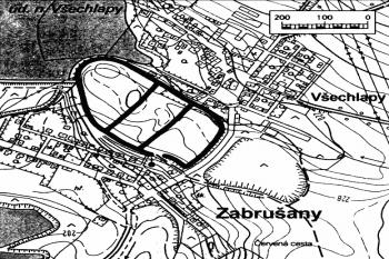  ( © K. Sučková, R, Abušinov: Staroslovanské hrady, Kamenný klíč, Příbram 2005)