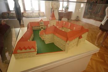 model starého a nového zámku (© Luděk Vláčil 04/2017)