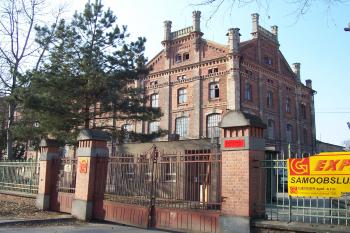 Akciový pivovar Prostějov - Hlavní brána závodu. (© Ivo Rozehnal, 02/2011)