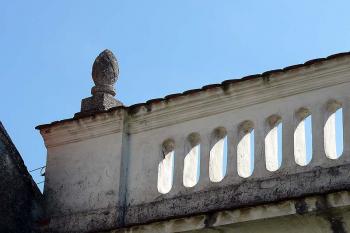 Severozápadní vjezdová brána - detail (© Jiří Cukr, 08/2010)
