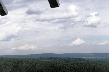 Výhled směrem na Moravský kras (© Jan Klapetek, 06/2008)