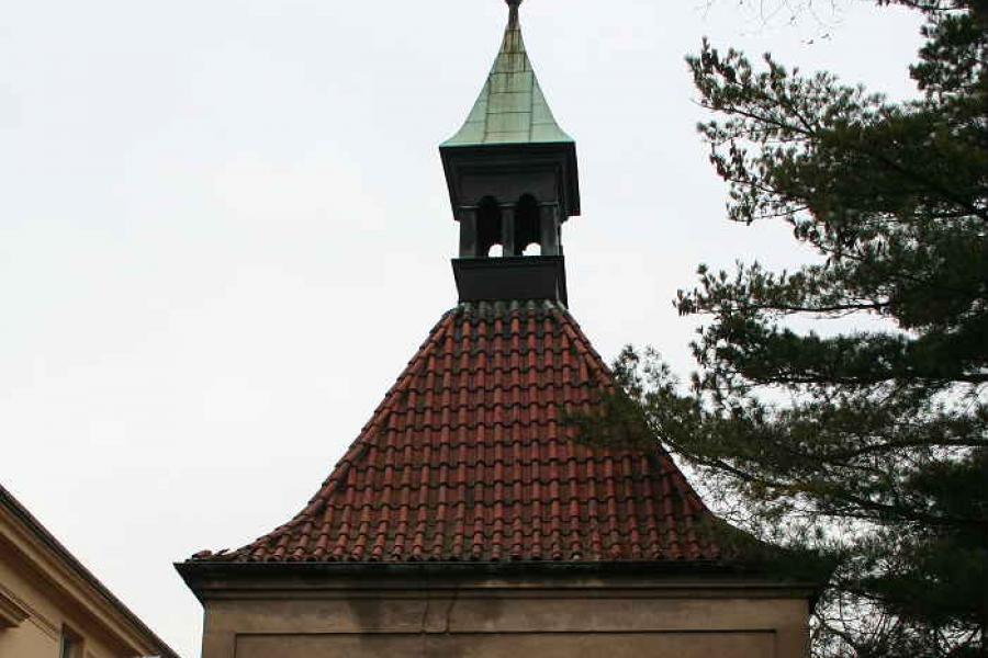 zvonice u kostela sv. Alžběty