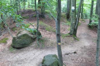 jezdec - předhradí (© zdeněk komínek, 08/2010)
