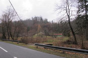 pohled na lokalitu z cesty z Hranic na Potštát (© D Dohňanský, 11/2016)