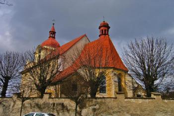 Kostel sv. Václava v Liblicích ( © Pavel Vítek 04/2008)