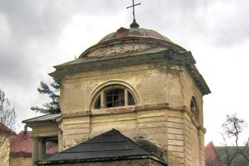 Kaple sv. Kříže ve Žlebech ( © Pavel Vítek 04/2008)