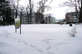 centrální plato lokality Hrádek ( © Jan P. Štěpánek 03/2008)