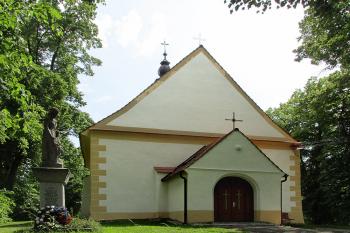 Kostel sv. Jana Křtitele a Panny Marie v Květově ( © Pavel Vítek 06/2014)