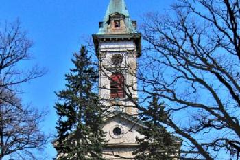 Evangelický kostel v Krabčicích ( © Pavel Vítek 04/2008)