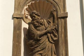 sv. Ondřej - plastika Jana Jiřího Bendla ( © Milan Caha 05/2008)