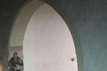 Severní strana vítězného oblouku s vyobrazením Martina Luthera (© Ivan Grisa, 08/2006)