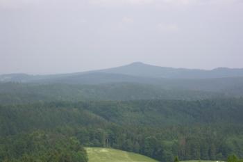 Výhled z  Weifbergu (© Jan Fišer, 06/2008)