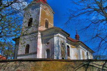 Kostel sv. Bartoloměje v Černoučku ( © Pavel Vítek 03/2008)