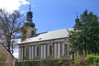 Kostel sv. Máří Magdalény v Krásné Lípě ( © Pavel Vítek 05/2008)