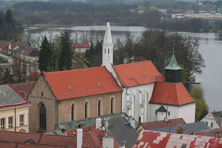 klášter minoritů s kostelem sv. Jana Křtitele
