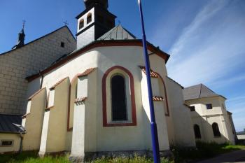 Jindřichův Hradec-klášter františkánů s kostelem sv. Kateřiny (© Vlastislav Mareček, 08/2016)
