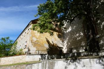 Jindřichův Hradec-klášter františkánů s kostelem sv. Kateřiny (© Vlastislav Mareček, 08/2016)
