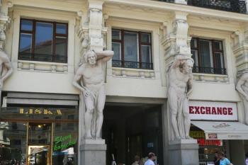 všichni čtyři mamlasové - tedy vlastně Atlasové ( © Jan P. Štěpánek 06/2008)