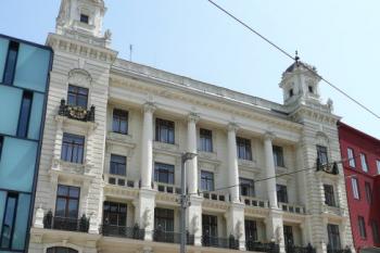 nádherná novorenesanční fasáda budovy domu U čtyř mamlasů ( © Jan P. Štěpánek 06/2008)