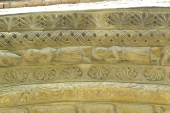 detail románského portálu (© David Havlik, 09/2010)