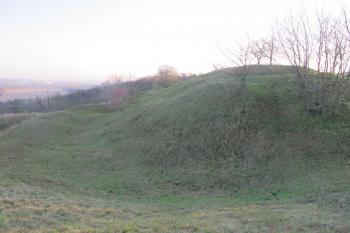 pohled na hrad od sv. ( © Dušan Dohňanský 11/2019)