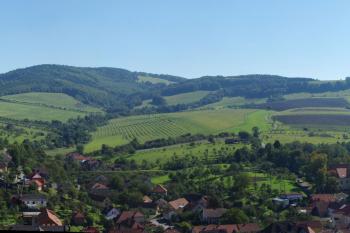 Pohled z hradu na město (© Lenka Martinková, 9/2010)