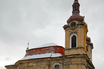 kostel od severu (© Pavel Zany Komárek, 4. 2. 2019)