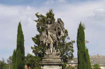 socha sv. Floriána před zámkem (O. Zahner) (© de ardoise 05/2005)