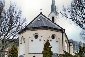Kostel svatého Františka z Assisi (Podmokly) ( © František Kinař 05/2017)