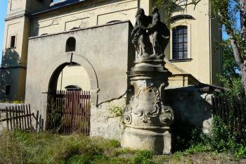 Sousoší navštívení P. Marie u vstupní brány (© Jaroslav Valečka, 09/2013)
