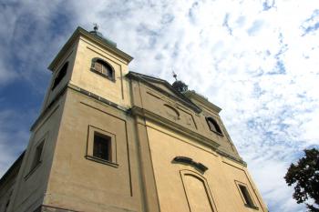 Kostel sv. Vavřince v děčínské čtvrti Nebočady ( © Pavel Vítek 08/2016)