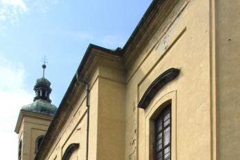 Kostel sv. Vavřince v děčínské čtvrti Nebočady ( © Pavel Vítek 08/2016)